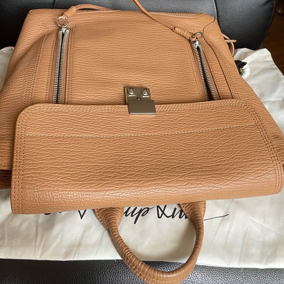 Sold❤️Authentic PHILLIP LIM
3.1 Textured Calfskin Pashli Backpack Tan - Picture 13 of 15